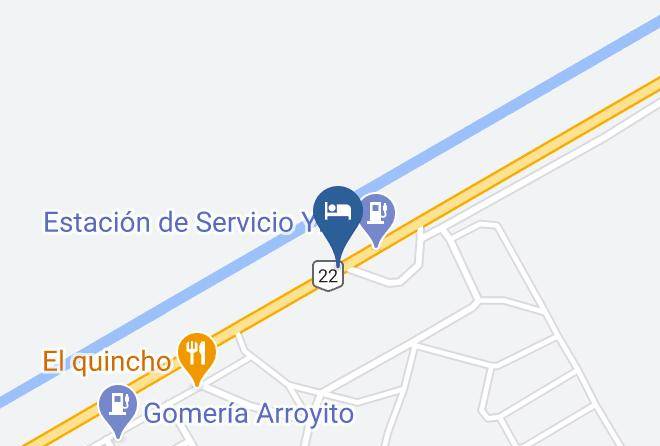 Confluencia - Hotel Arroyito Maps