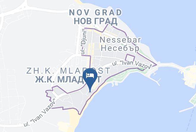 Nesebar - Hotel Arsena Maps