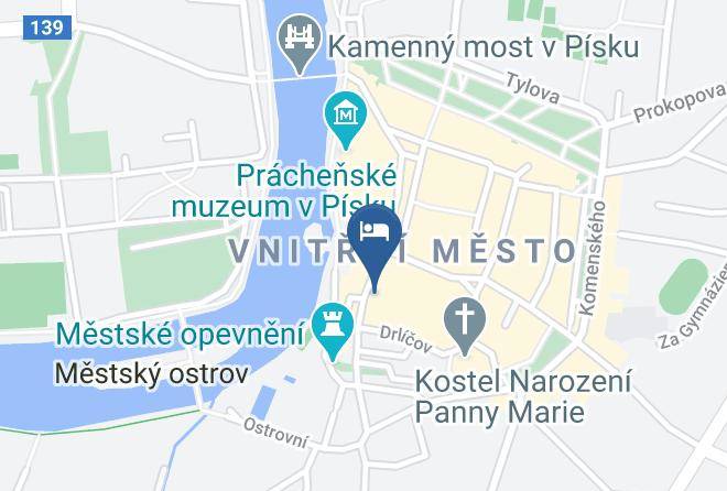 Pisek - Hotel Art Maps