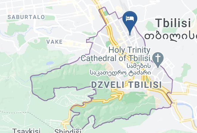Tbilisi - Hotel Art Nebula Maps