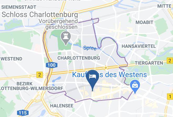 Stadt Berlin - Hotel Art Nouveau Maps