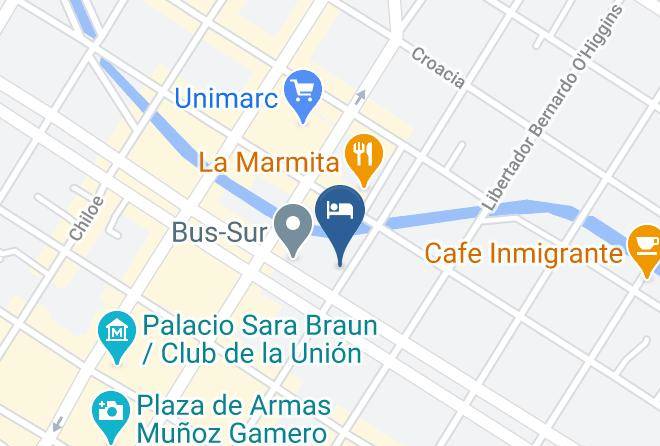 Magallanes Province - Hotel Art Nouveau Maps