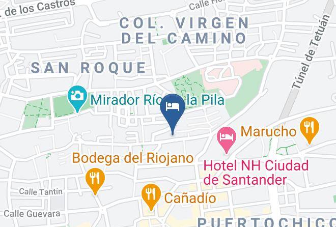 Santander - Hotel Art Santander Maps