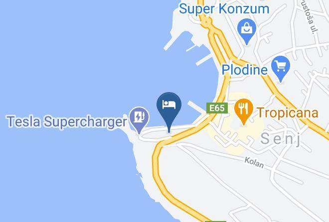 Senj - Hotel Art Maps