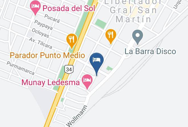 Ledesma - Hotel Artaza Maps