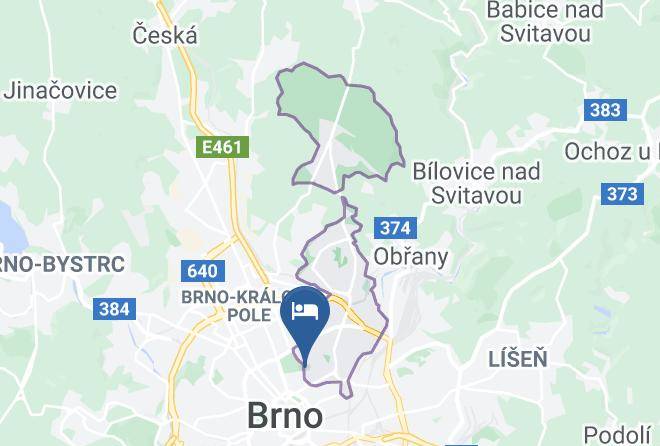 Brno - Hotel Arte Brno Maps