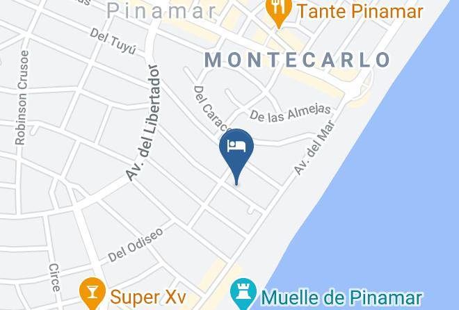 Pinamar - Hotel Arte Del Rey Maps