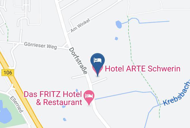 Schwerin - Hotel Arte Schwerin Maps