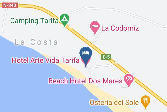 Cadiz - Hotel Arte Vida Tarifa Maps