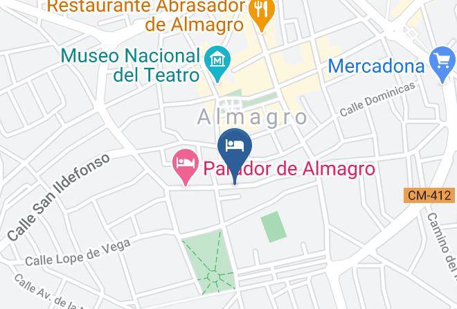 Ciudad Real - Hotel Arte Y Descanso En Almagro Maps