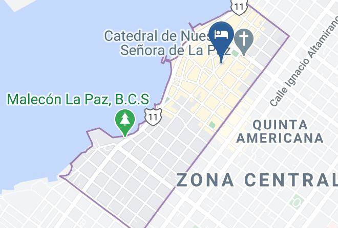 La Paz - Hotel Yeneka Maps