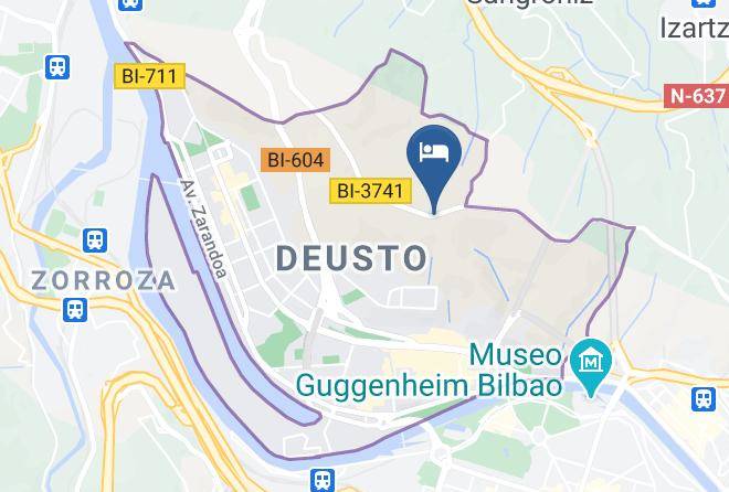 Bizkaia - Hotel Artetxe Alojamiento Rural En El Monte Artxanda Bilbao Maps
