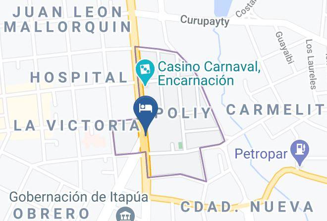 Encarnacion - Hotel Arthur Maps