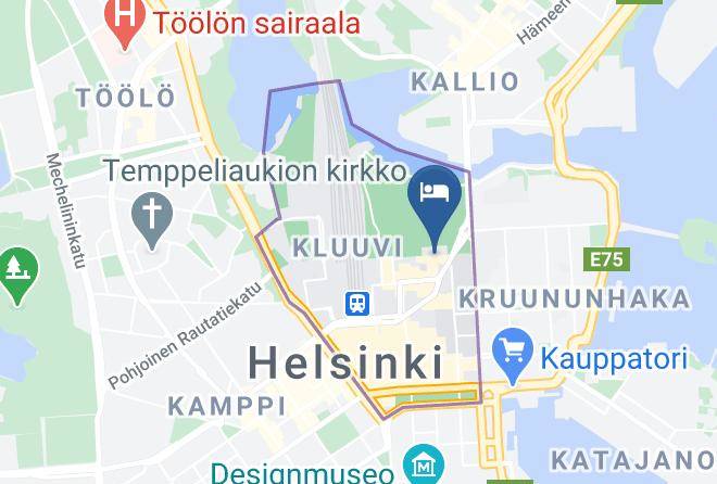 Helsinki - Hotel Arthur Maps