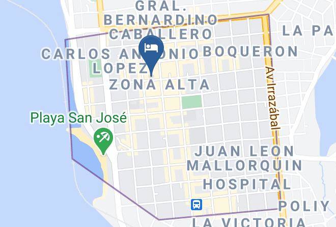 Encarnacion - Hotel Arthur Shambala Maps