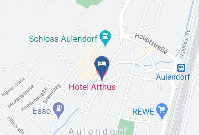 Ravensburg - Hotel Arthus Maps