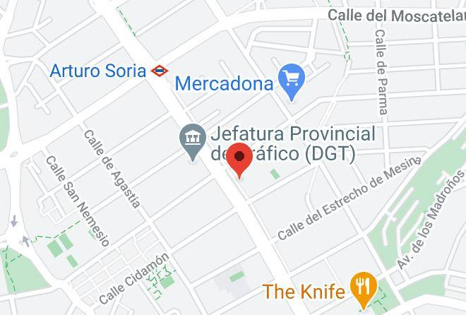 Madrid - Hotel Arturo Soria Maps