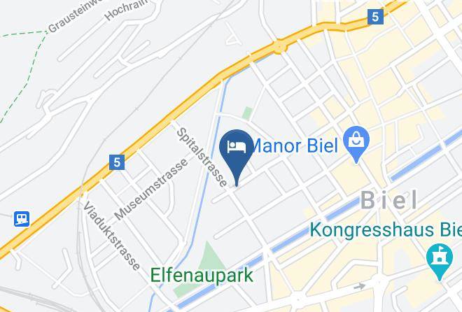 Biel - Hotel Artus Maps