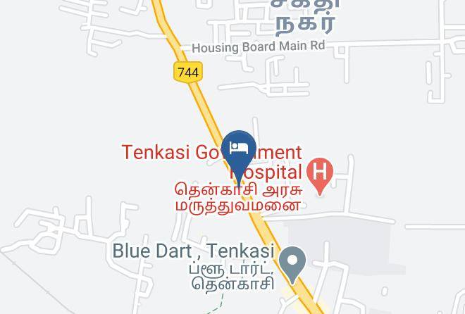 Tenkasi - Hotel Arunvenkatesh Boarding & Lodging Maps