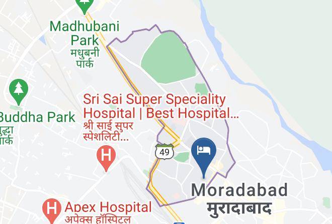 Moradabad - Hotel Arunya Palece Maps