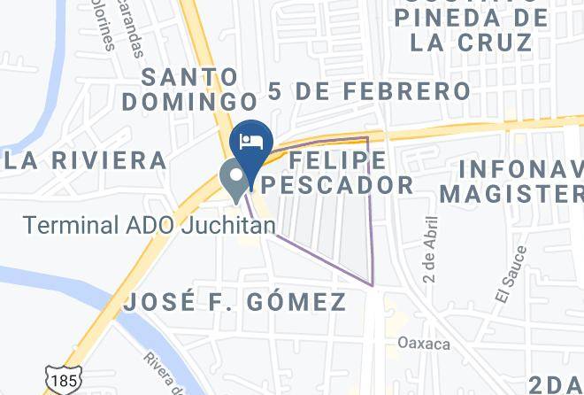 Heroica Ciudad De Juchitan De Zaragoza - Hotel Arve Maps