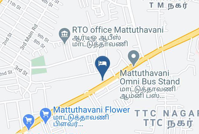 Madurai - Hotel Aryaas Maps