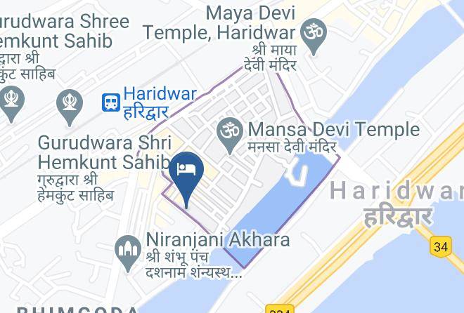 Hardwar - Hotel Aryaman Maps