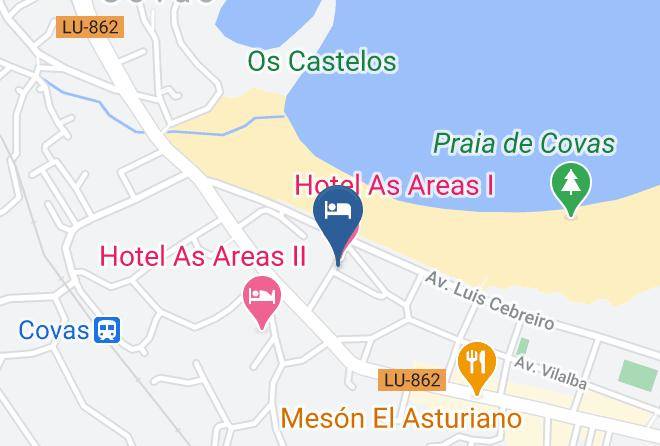 Hotel As Areas I Map