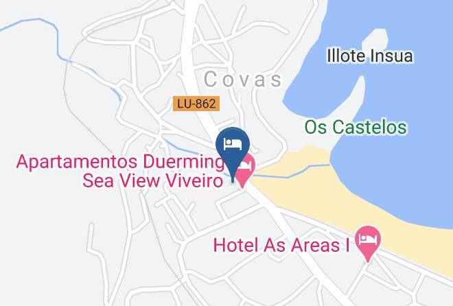 Lugo - Hotel As Areas Iii Playa Maps