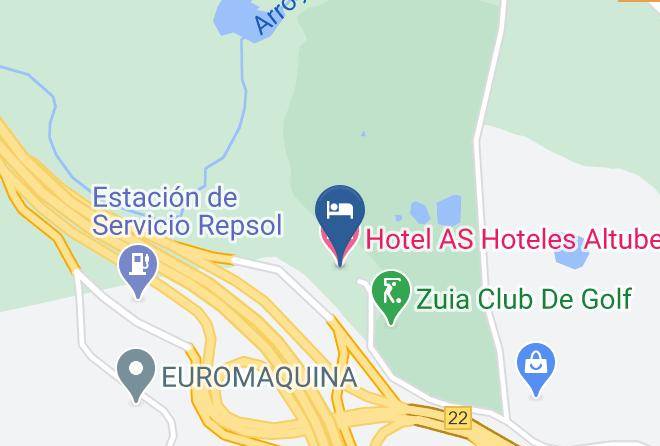 Araba Alava - Hotel As Hoteles Altube Maps