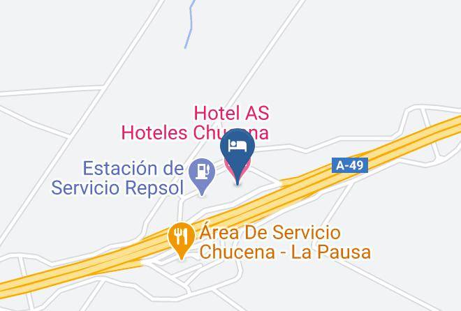 Huelva - Hotel As Hoteles Chucena Maps