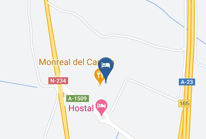 Teruel - Hotel As Hoteles Monreal Maps