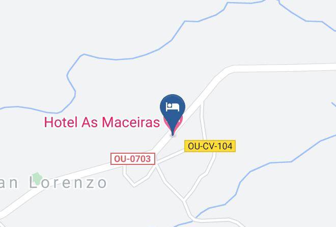 Ourense - As Maceiras Restaurante Maps