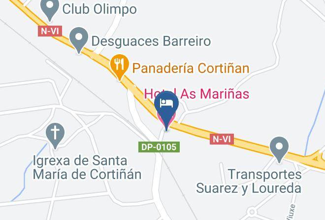 Hotel As Marinas Map