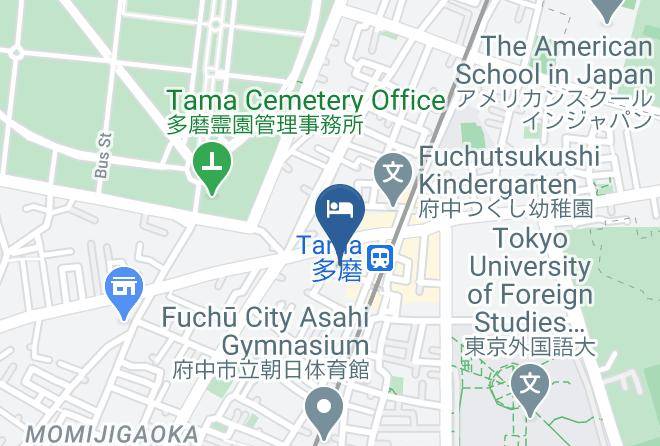 Fuchu City - Hotel Asahi Grandeur Fuchu Maps