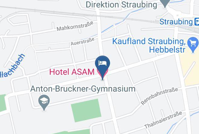 Straubing - Hotel Asam Maps