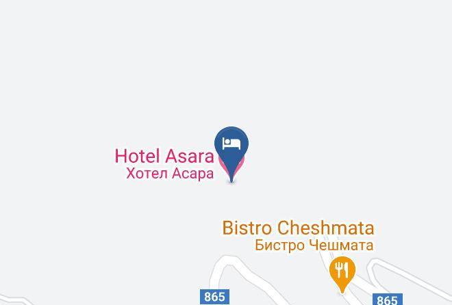Hotel Asara Map