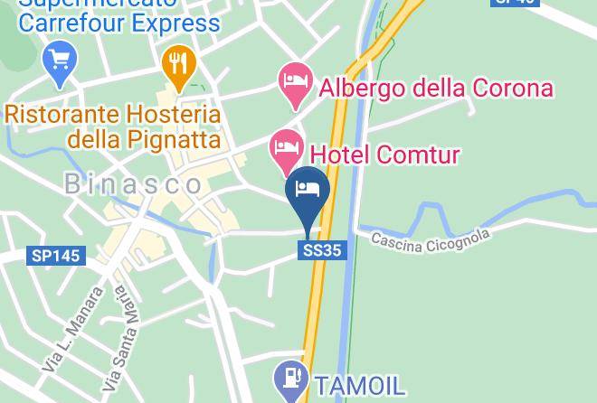Milan - Hotel Ascot Maps