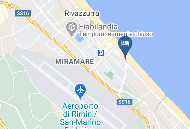 Rimini - Hotel Ascot Rimini Maps