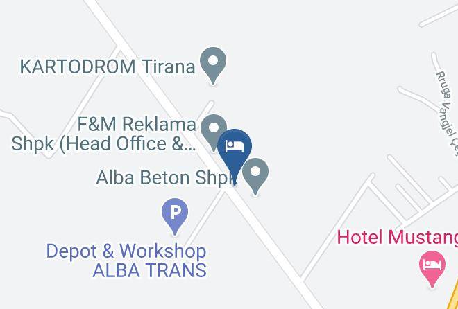 Tirana - Hotel Ascua Maps