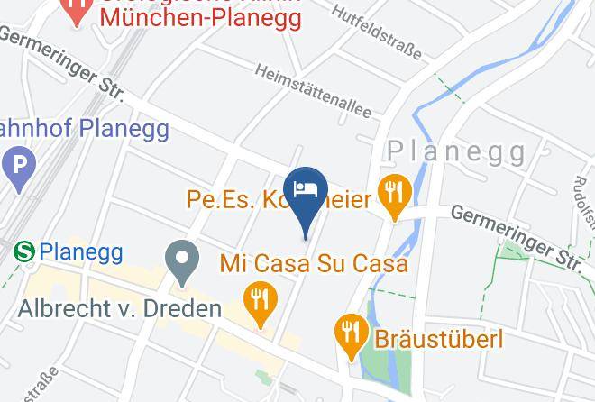 Munich District - Hotel Asemann Planegg Maps