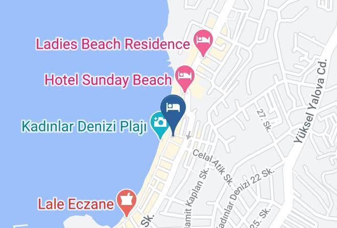 Kusadasi - Hotel Asena Maps