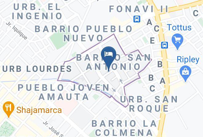 Cajamarca - Hotel Asgaver Maps