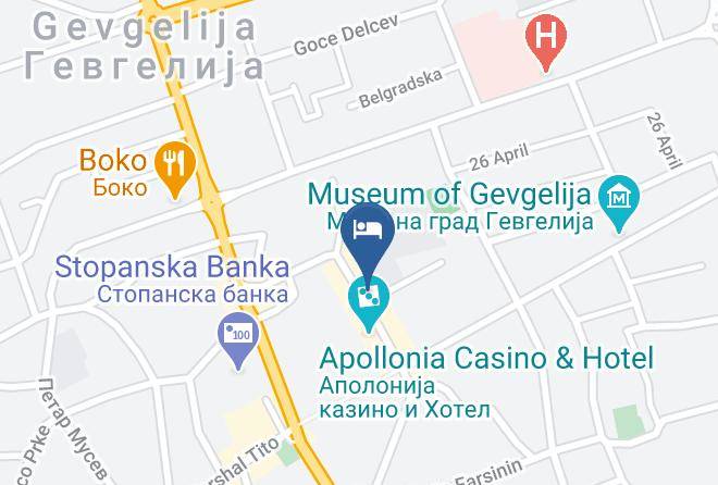 Gevgelija - Hotel Ashikot Maps