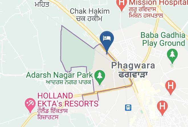 Hotel Ashish Continental Map