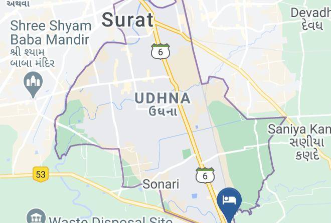 Surat - Hotel Ashish Maps
