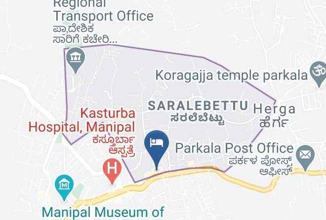 Udipi - Hotel Ashlesh Maps