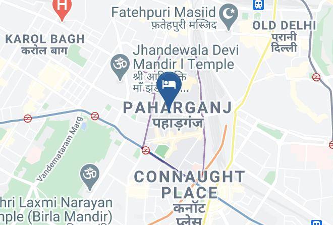 Paharganj - Hotel Ashoka Castel Maps