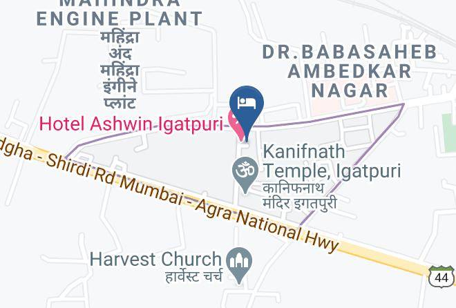 Hotel Ashwin Map
