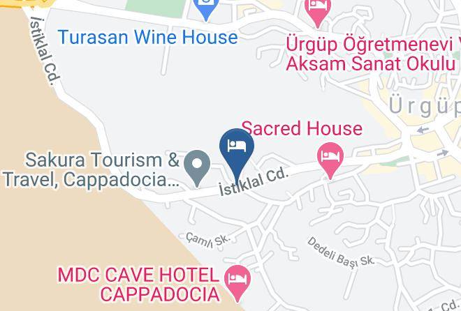 Urgup - Hotel Asia Minor Maps